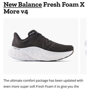 New Balance Foam X V4 Shoes Sz 9.5
